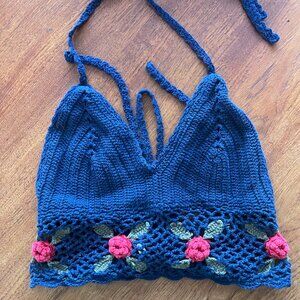 crotchet crop top